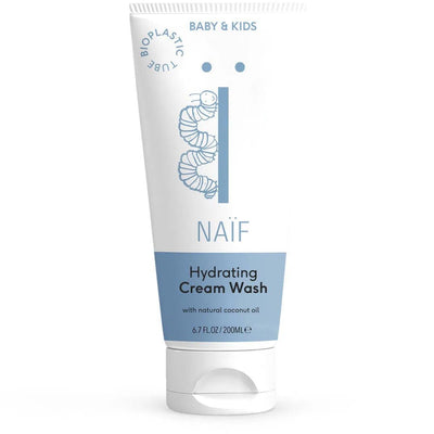Naïf - Naïf | Hydraterende Wascrème voor Baby & Kids (200ml) - De Hartjesdief