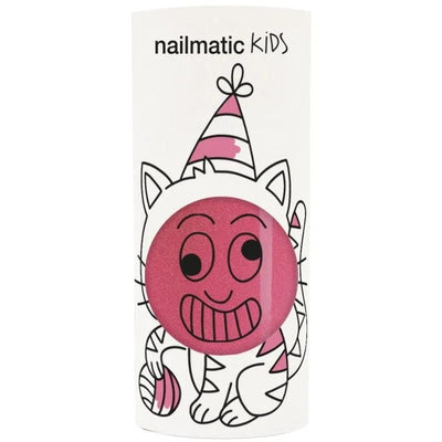 Nailmatic - Nailmatic | Kids Nail Polish - Nagellak 8 ml - Kitty - Pearly Grenadine - De Hartjesdief