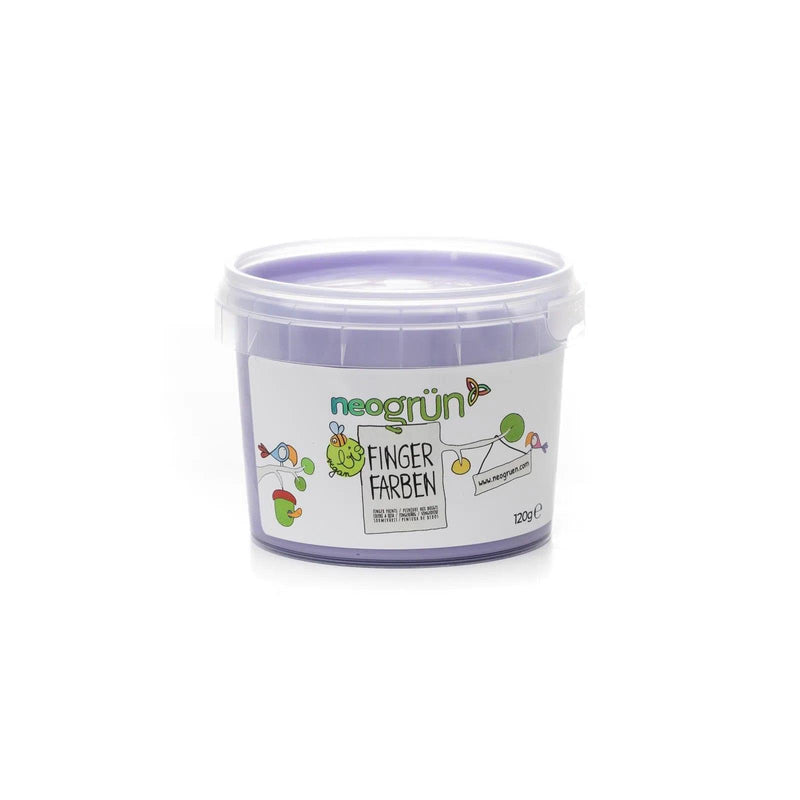Neogrün - Neogrün | Natuurlijke Vingerverf 120gram Violet (1 potje) - De Hartjesdief