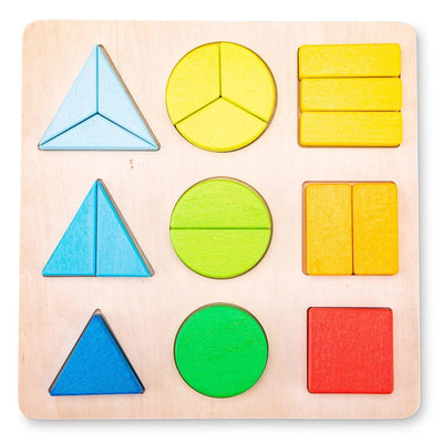New Classic Toys - New Classic Toys | Geometrische Vormenpuzzel - De Hartjesdief