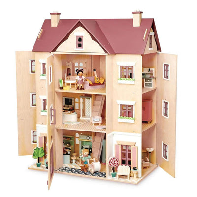 Tender Leaf Toys - Tender Leaf Toys | Doll House - Fantail Hall - De Hartjesdief