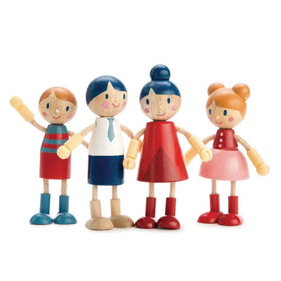 Tender Leaf Toys - Tender Leaf Toys | Doll House - Poppenfamilie - De Hartjesdief