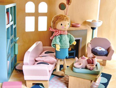 Tender Leaf Toys - Tender Leaf Toys | Doll House - Woonkamer - De Hartjesdief