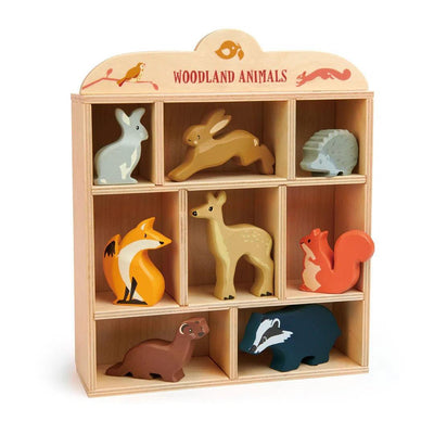 Tender Leaf Toys - Tender Leaf Toys | Set Woodlands Animals - Bosdieren - De Hartjesdief