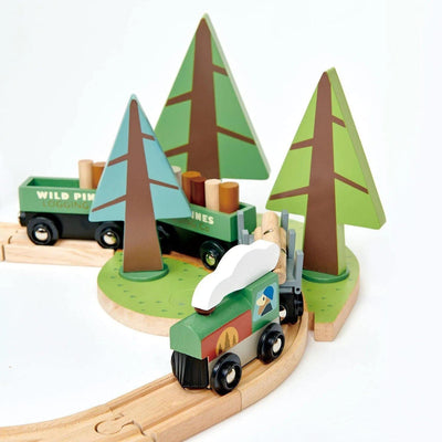 Tender Leaf Toys - Tender Leaf Toys | Wild Pines Train Set - De Hartjesdief