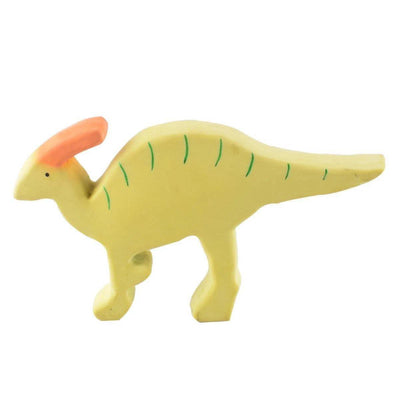 Tikiri - Tikiri | Baby Parasaurolophus (Para) Rubber Toy - De Hartjesdief