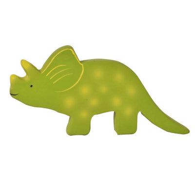 Tikiri - Tikiri | Baby Triceratops (Trice) Rubber Toy - De Hartjesdief