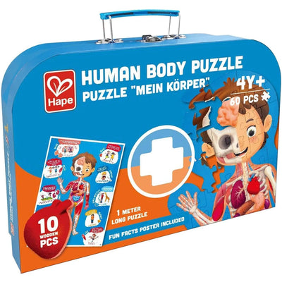 Hape - Hape | Human Body Puzzel - De Hartjesdief