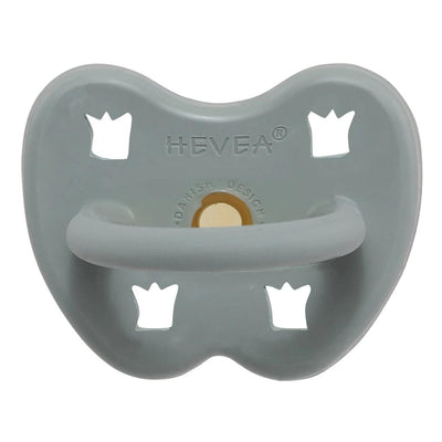 Hevea - Hevea | Fopspeen Orthodontisch - Gorgeous Grey (3-36 maanden) - De Hartjesdief