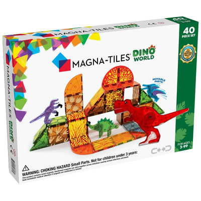 Magna-Tiles - Magna-Tiles | Dino World - 40-delig - De Hartjesdief