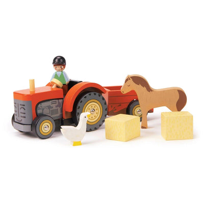 Tender Leaf Toys - Tender Leaf Toys | Boerderij Tractor - De Hartjesdief