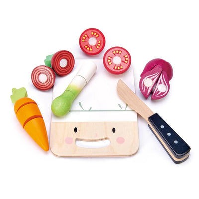 Tender Leaf Toys - Tender Leaf Toys | Mini-chef snijplankje - De Hartjesdief